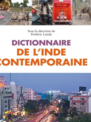 cover image of Dictionnaire de l'Inde contemporaine